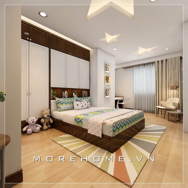 Thiết kế phòng ngủ nhà phố